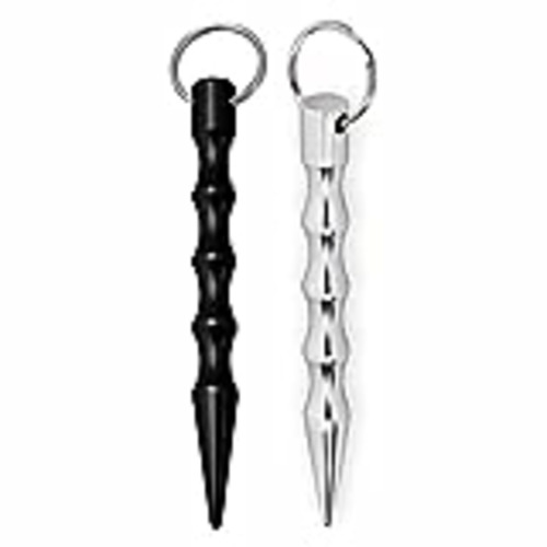 Vendo Kovake 2-uds Llavero para mujer y hombre, Kubotan con llavero y mango ergonómico, Kubotan de entrenamiento, Aleación de aluminio (K)