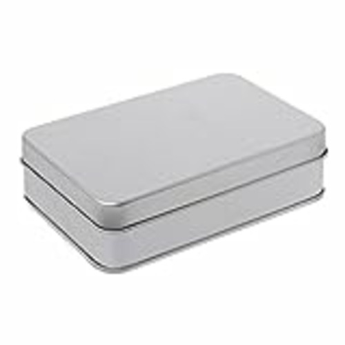 Vendo SimpleLife Metal Estaño Caja de Almacenamiento de Plata Organizador de Caja/Portamonedas Cápsulas Contenedor/Caja de Dulces (Plata)
