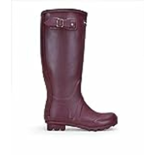 Vendo BOSANOVA Botas de agua confeccionadas en material PVC con detalle de hebilla lateral decorativa. Sin cierre. Calzado para mujer BURDEOS 39