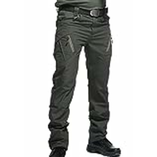 Vendo AIEOE Pantalones Impermeables Hombre de Senderismo Cargo Tácticos Pantalones de Combate Informales para Acampar Militar - Verde XL