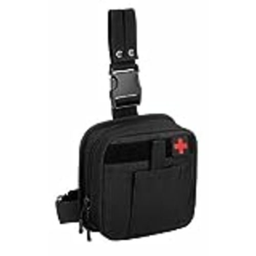 Vendo Yakmoo Bolsa de Primeros Auxilios Impermeable Molle Sistema Nylon Bolsa de Pierna Estilo Militar Táctico Bolsillo portátil de Emergencia Médica Botiquín al Aire Libre