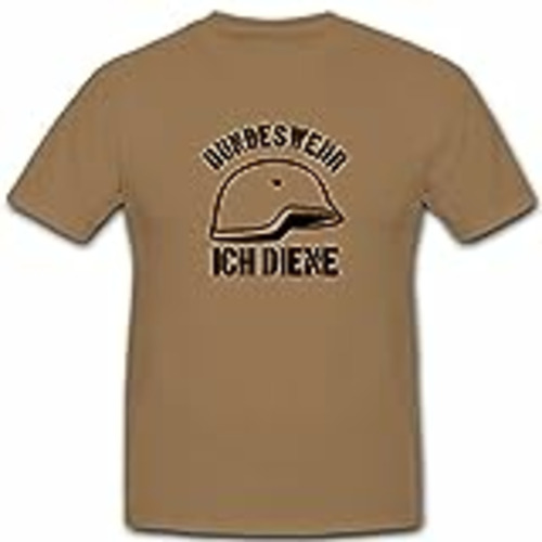 Vendo Ejército Alemán Ich diene Combate Casco militar Acero Casco – Camiseta # 4991 arena Medium