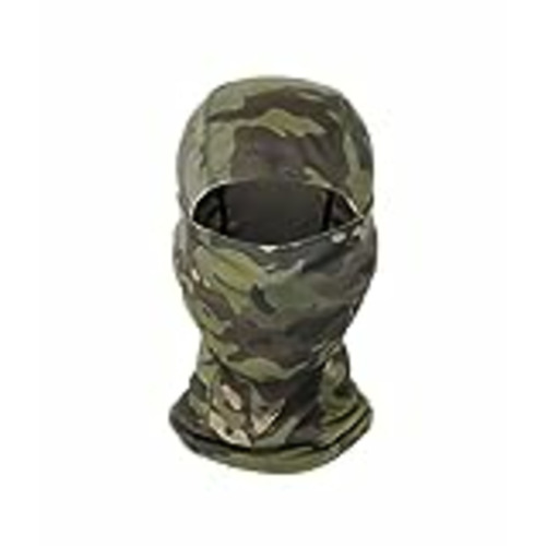 Vendo LICHUANUK Pasamontañas Bicicleta Balaclava Transpirable Máscara Facial Calentar Ligera Hombres Mujeres para Actividades al Aire Libre Motociclismo Bicicleta Deportes Nylon Camuflaje Verde