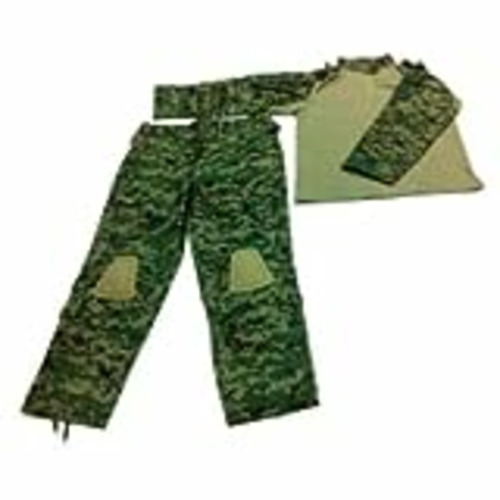 Vendo Uniforme Traje Militar táctico Airsoft Camuflaje surpat Ruso pixelado Combat con Coderas y Rodilleras. Talla XL