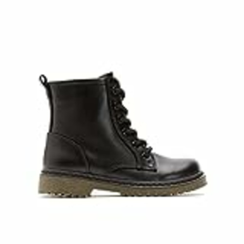 Vendo BATA Botas Militares con Cremallera Y Cordones Niño cómodo Confortable Elegante Casual