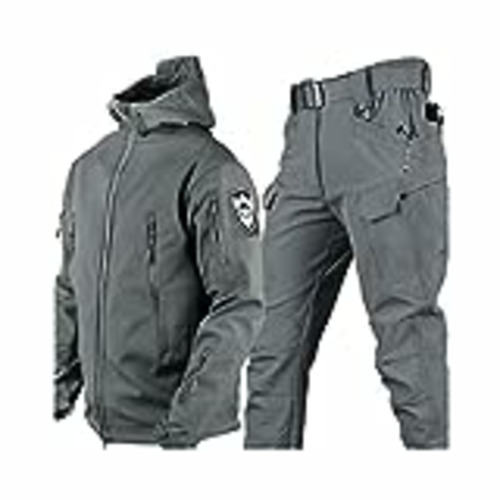 Vendo VBVARV Uniformes Tácticos Hombres, Conjuntos Traje Combate Militar Impermeable Ejército, Chaqueta Softshell Camuflaje, Pantalones, Ropa Caza,D,M