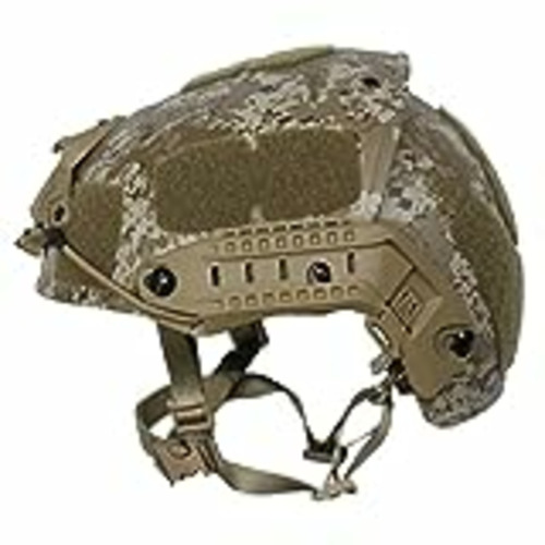 Vendo TS TAC-SKY Casco Antibalas NIJ Clase IIIA Casco Táctico De Combate Avanzado De Fibra De Aramida Kevlar Casco Balístico Militar De Precisión con Montaje De Linterna,Camouflage c,L