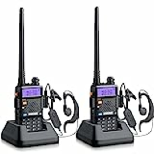 Vendo ESYNIC Walkie Talkie 2X UV-5R Banda Dual Baofeng LED FM 128 Memoria Canales de Dos vías Radio Auricular Walky-Talky Commercial Receptor de FM Radio Soporta VOX