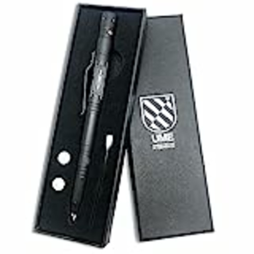 Vendo Bolígrafo Táctico UME Unidad Militar de Emergencias - Multifuncional Herramienta de Autodefensa, Iluminación, Aflojamiento de Tornillos, Escritura Diaria Conveniente y Práctico Bolígrafo (Negro)
