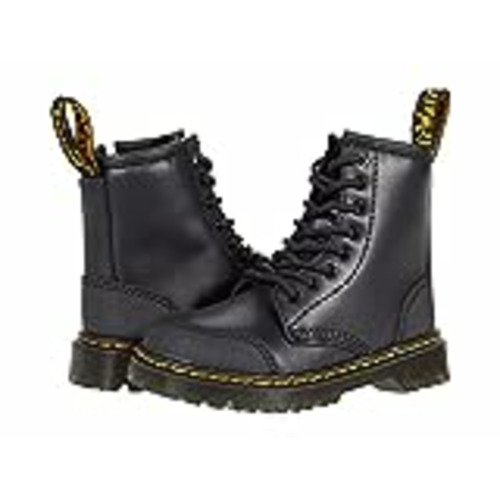 Vendo Dr. Martens Jungen Unisex Kinder Infants Lace Boot Springerstiefel, Black Duty & Black Romario, 23.5 EU