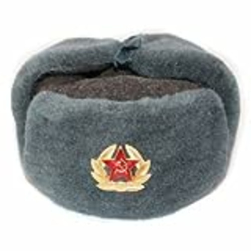 Vendo RUSSIAN STORE Gorro Colbaco Ushanka de lana natural original del Periodo Soviético. Ejercito ruso. Varios tamaños disponibles (mediano)