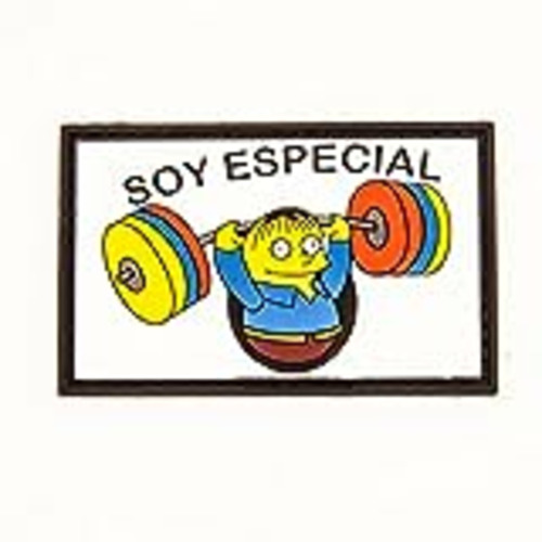 Vendo Parche velcro para mochila táctica. Parches para mochilas militares tácticas. Parche de pvc diferente para crossfit. Parches para mochila militar de velcro soy especial