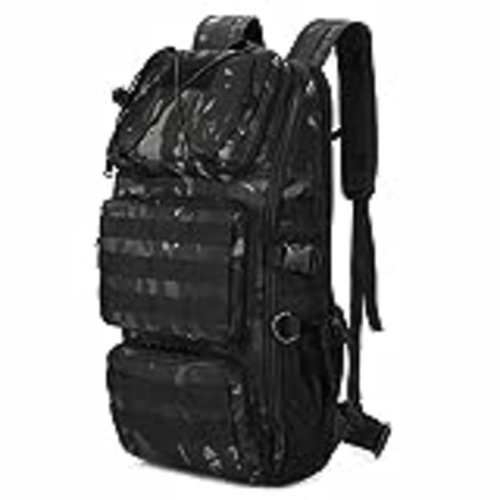 Vendo G-raphy Mochila Táctica 48L Mochilas Hombre Militares MOLLE de 900D Nylon con Múltiples Bolsillos para Senderismo,Camping,Caza,Viaje (Camo negro)