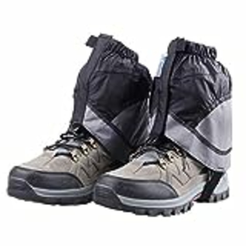 Vendo TRIWONDER Polainas Impermeable de Senderismo para piernas a Prueba de Viento Nieve Lluvia para Montaña Caza Esquí Escalada (1 Par) (Negro y Gris (Corto))