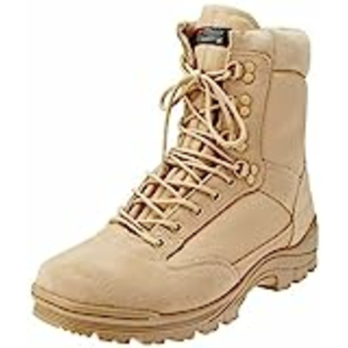 Vendo Mil-Tec Tactical Side Zip Botas Khaki tamaño 9 UK / 10 US