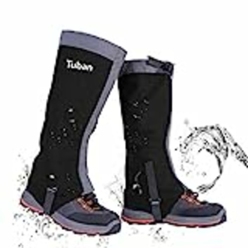 Vendo Lifetooler Polainas Impermeable,Diseño de Cremallera Resistente al Desgarro Transpirables Unisex Impermeable Polainas para Personas Que Viajan al Aire Libre Caza Camping Escalada(Negro, L)