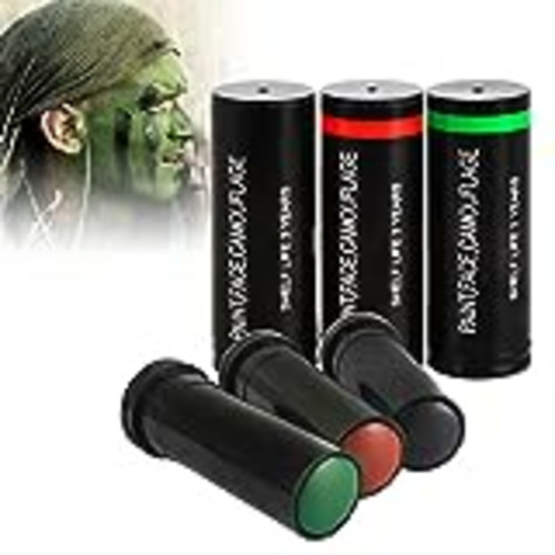 Vendo Tkekruh Kit de 3 Piezas de Pintura Facial de Camuflaje Juego de Maquillaje para Camuflaje,Camuflaje Palos de Maquillaje Camaleón Camuflaje Supervivencia Militar ejército ejército (1)