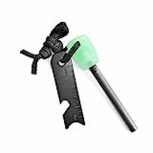 Vendo Grenhaven - Arrancador de fuego, fluorescente, Firesteel 12000 disparos, Magnesio del Iniciador de fuego encendedor de fuego de la piedra del acero supervivencia al aire libre que acampa ligero, longitud 10.5cm