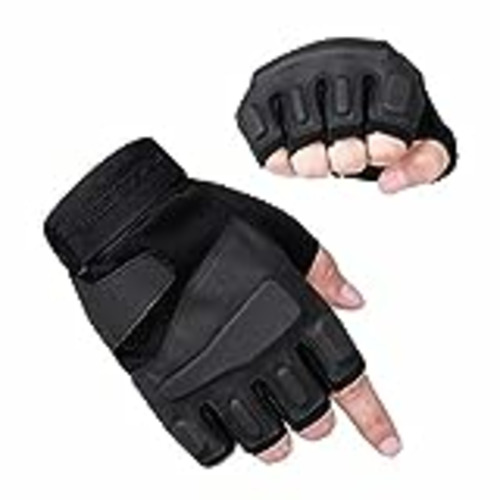 Vendo FREE SOLDIER Guantes Militares Tácticos para Hombres Guantes Moto MTB a Prueba de Viento para Ciclismo Senderismo Escalada Entrenamiento del Ejército Deportes al Aire Libre (Sin Dedos/Negro,M)