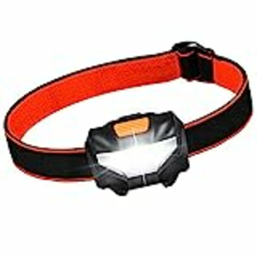 Vendo Linterna Frontal LED, Linterna Cabeza 3 Modos de Iluminación IPX4 Impermeable 140 Lúmenes 60° Ajustable, Lampára de Cabeza para Correr, Acampar, Cenderismo, Pesca, Caminar, 3 Pilas AAA Incluidas