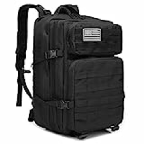 Vendo Oreunik Mochila Militar 45L Impermeable Táctica Mochila Molle Mochilas Gran Paquete de Asalto para Senderismo al aire libre, Camping, Senderismo, etc. (Negro)