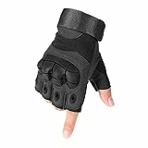 Vendo Selighting Guantes Tácticos Medio Dedo Guantes Militar Guantes para Moto Guantes para Ciclismo Guantes de Caza para Hombre (XL, Negro)
