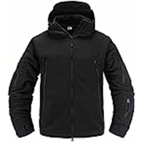 Vendo Memoryee Chaqueta para Hombre Militar al Aire Libre de Lana Polar Sudaderas Táctica a Prueba de Viento/Black/L
