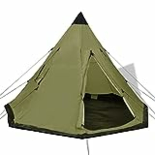 Vendo vidaXL Tienda de Campaña Poliéster y Hierro para 4 Personas Color Verde Militar