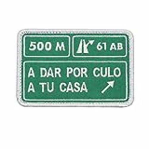 Vendo 2 Piezas A Dar Por Culo A Tu Casa Militar Bordado Parches Accesorios de Ropa Insignia