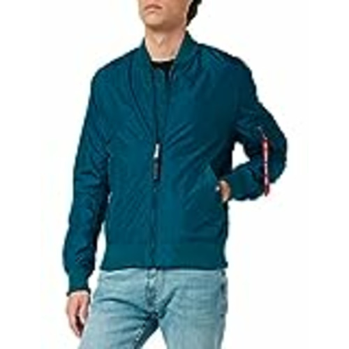 Vendo Alpha Industries MA-1 TT Chaqueta Bomber, Hombre, Azul (New Navy - 435), S
