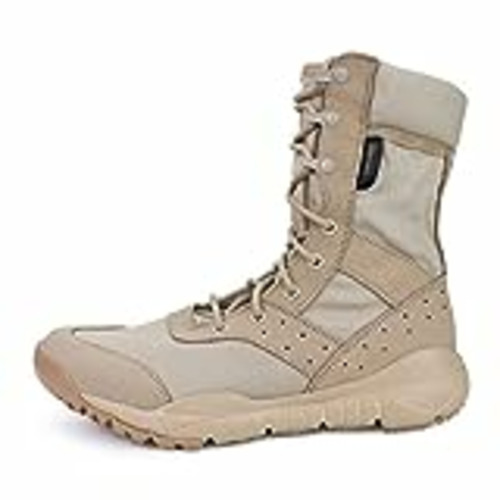 Vendo LUDEY Botas Militares para Hombre Botas Tácticas Botas de Combate Botas de Senderismo Cómodas Botas de Running Transpirables Botas de Policía Botas de Montaña Antideslizantes Beige 40EU