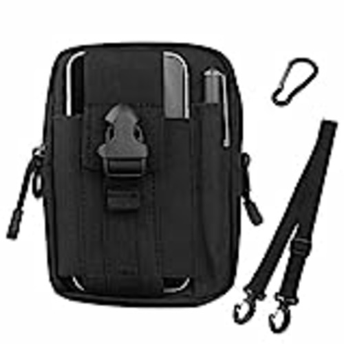 Vendo HoYiXi Bolsa de Cintura Multifuncional Riñonera Táctica Bolso de Cinturón con Bolsillo de Teléfono para Ciclismo Escalada Pesca Al Aire Libre Deporte Pequeñas Molle Militar Pouch - Negro