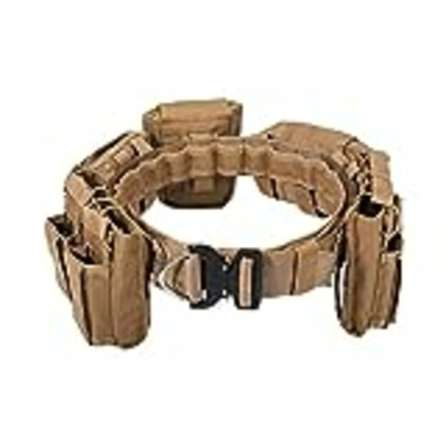 Vendo ALLESOK Cinturón táctico con 5 bolsillos desmontables, militares ajustables Molle, cinturón táctico de seguridad, cinturón de combate útil para el tiro Airsoft Wargame paintball caza