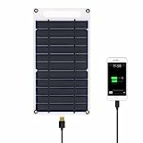 Vendo Lixada 7,8 W Cargador Solar, cargador con panel solar portátil, teléfonos inteligentes y otros dispositivos USB para teléfono móvil al aire libre Camping Escalada Senderismo