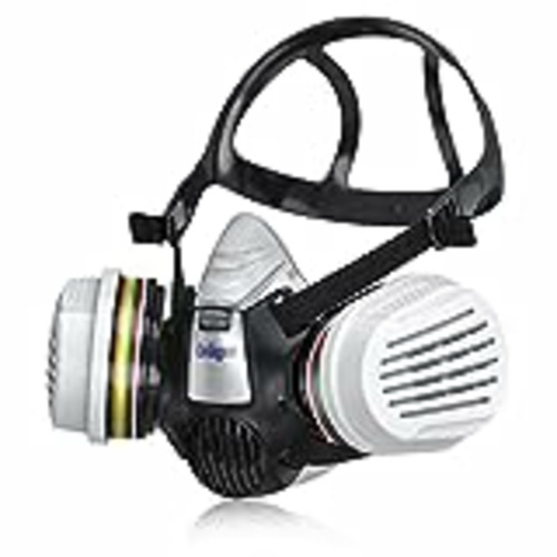 Vendo Dräger X-plore 3300 Semi máscara con filtros A1B1E1K1 Hg P3 R D | Máscara de protección para químicos, vapor, conservantes, pesticidas, herbicidas, respirador para laboratorio, tintorería | Talla M
