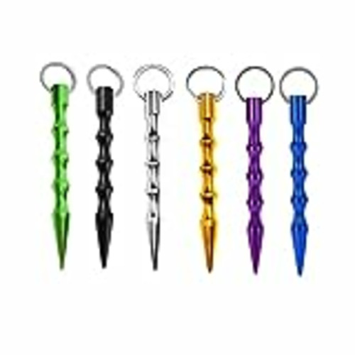 Vendo Jilskl 6 Piezas Llavero Defensa Personal, Kubotan Defensa Personal, Llavero Defensa Personal Mujeres, Armas Defensa Personal, Adecuado para Caminantes Nocturnos, Estudiantes, Mujeres Que Viven Solas