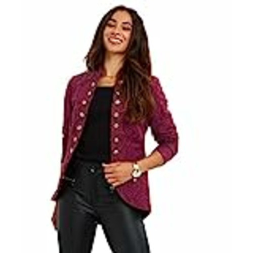 Vendo Joe Browns Chaqueta de Estilo Militar con Detalles Florales sutiles, Frutas del Bosque, 34 para Mujer