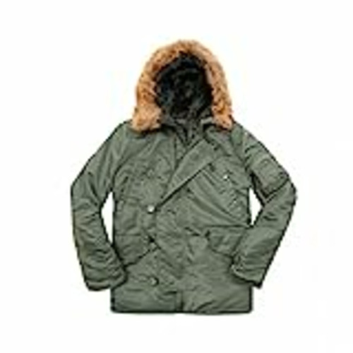 Vendo ALPHA INDUSTRIES N3B Chaqueta, Verde (Sage Green-01), L para Hombre