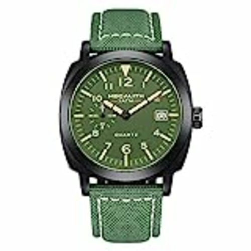 Vendo MEGALITH Hombres Reloj Militares Análogico Cuarzo Hombre Correa de Nailon Cronómetro Impermeable para Hombres Negro