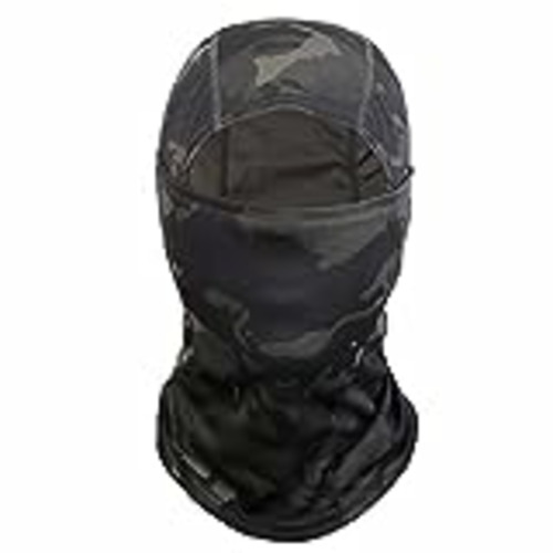 Vendo NLJYSH Camuflaje de Bicicletas Mascarilla Facial La Bicicleta de Ciclo táctico Pañuelo del Casquillo de esquí protección de la Cobertura de la Cara (Color : Black, Size : One Size)