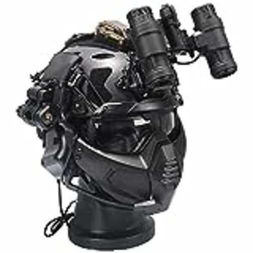 Vendo Set de Protección Airsoft, Casco Fast con Auriculares y Gafas Tácticas y Pantalla Facial y Modelo de Visión Nocturna, para Juegos de Tiro Al Aire Libre con Paintball,Sets g