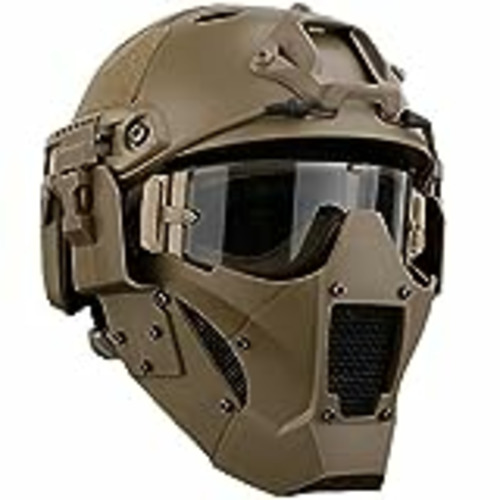 Vendo Máscara Protectora Media Cara Militar, Máscaras Tácticas Paintball Airsoft Malla Metálica, con Casco Gafas Traje, para CS Juego De Guerra De Caza Actividad Al Aire Libre,Suitblack