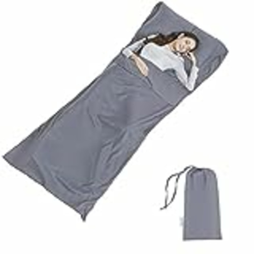 Vendo Sábana para Saco de Dormir - para Acampada y Viaje - Forro Térmico De Viajes y Campinghoja Mummy Sleeping Bag Liner