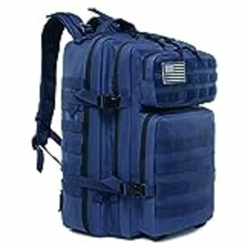 Vendo LHI Mochilas Militares Tácticas 45L Gran Capacidad Molle Mochila de asalto del ejército Bolsa Bug Out Para Senderismo, Camping, Caza - Azul