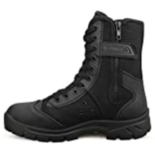 Vendo QUNLON Botas Militares Tacticas Hombre Botas de Combate Negras Botas militares de trabajo Transpirables Botas Policiales Botas de Senderismo Ligeras para Exteriores Modelo307-42EU