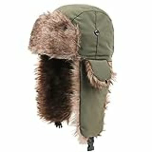 Vendo Abledance Hombres Mujeres Unisex Bombardero Sombrero de Esquí Invierno Hombres Ruso Ushanka Sombrero con Oreja Flap Fur Trapper Cap, Verde
