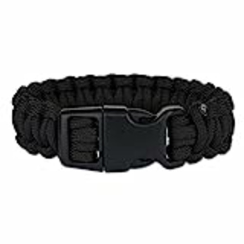 Vendo Mil-Tec Paracord Muñequera 22mm Negro tamaño M