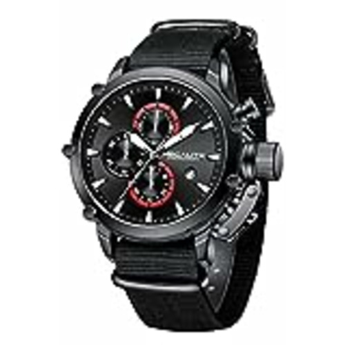 Vendo MEGALITH Relojes de Pulsera de Cuarzo analógicos para Hombre Correa de Nailon, Relojes Militares para Hombre Cronógrafo Impermeable Luminoso, Regalo de Lujo para Hombre Reloj Impresionante para él