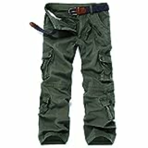 Vendo Digralne Vintage Cargo Pants Pantalones de Trabajo para Hombre Pantalones de algodón para Exteriores Hombres Pantalones tácticos de Combate con Muchos Bolsillos Pantalones Ranger Hombres