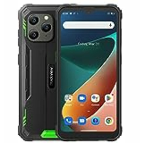Vendo Blackview 4G Teléfono Resistente BV5300 Pro, ArcSoft® 13MP+8MP, 7GB+64GB, 3 Ranuras para Tarjetas, Android 12 Dual SIM, IP68 Smartphone Antigolpes Impermeable, 6.1 HD+, Batería 6580mAh, Verde